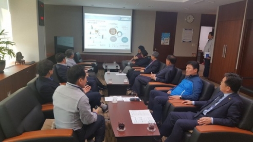 산업경제위원회 현장방문. /사진제공=인천광역시의회
