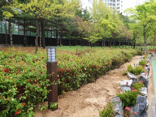 인천 남동구, 논현동 완충녹지 새 단장. /사진제공=남동구청