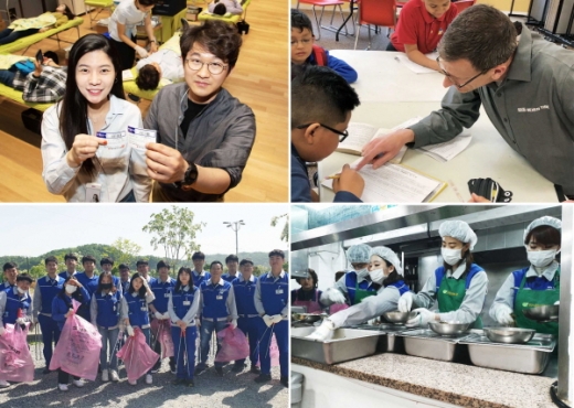 넥센타이어가 창립 77주년을 맞아 국내외 사업장에서 사회공헌활동을 펼쳤다./사진제공=넥센타이어