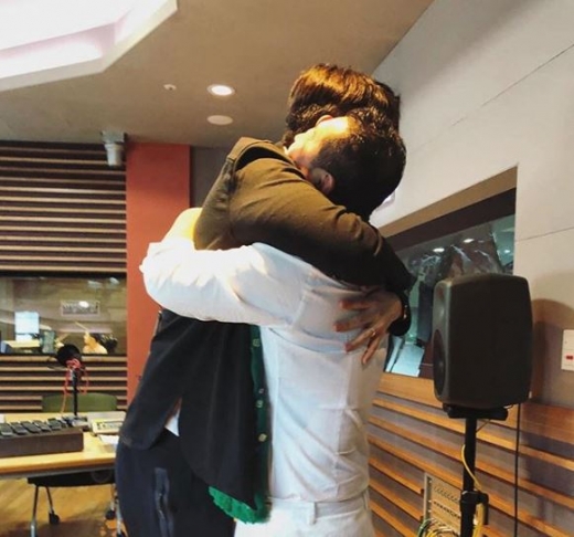 장성규 아나운서와 스타일리스트 신우식. /사진=신우식 인스타그램 캡처