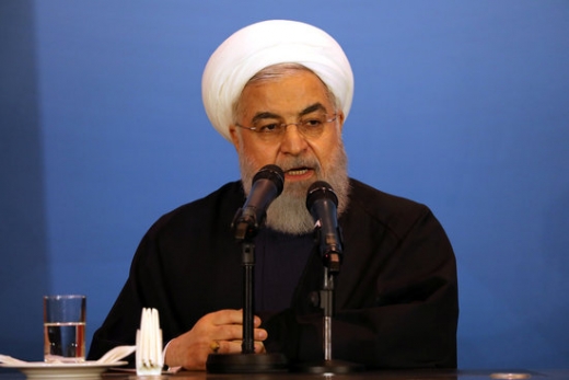 이란 로하니. 이란이 지난 2015년 체결된 핵합의(JCPOA) 일부 합의사항에 대한 이행을 중단하겠다고 공식 발표했다. /사진=로이터