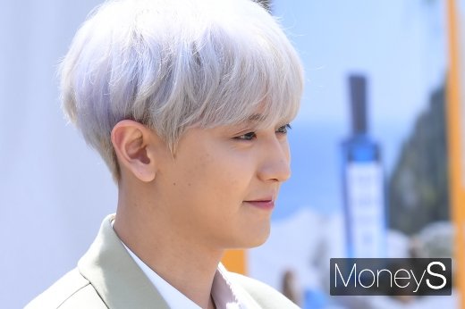 [머니S포토] 엑소 찬열 '옆모습도 잘생겼네~'