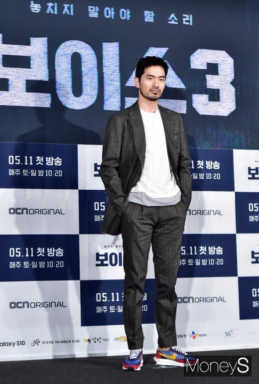 [머니S포토] 보이스3 이진욱, 남성미 물씬
