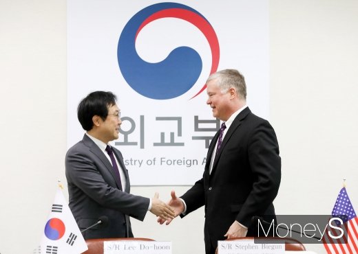 [머니S포토] 한미 비핵화 남북관계 한미 워킹그룹 회의 개회
