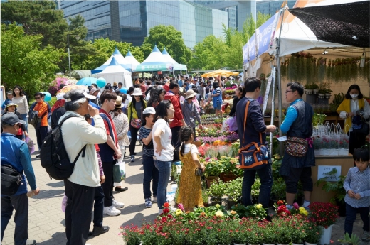 2019꽃박람회 화훼직판장. / 사진제공=고양시