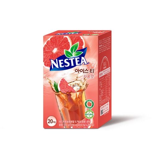롯데네슬레코리아, 홍차의 깔끔함과 풍부한 자몽맛이 어우러진 네스티 아이스티 자몽맛 선보여