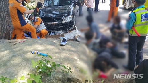 통도사 사고 블랙박스. /사진=뉴시스(양산경찰서 제공)