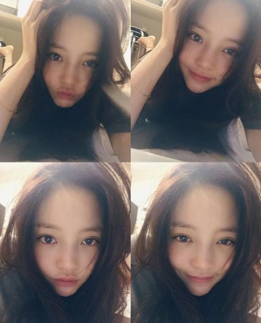 구하라, 베이비 페이스 사진 4컷 공개… 