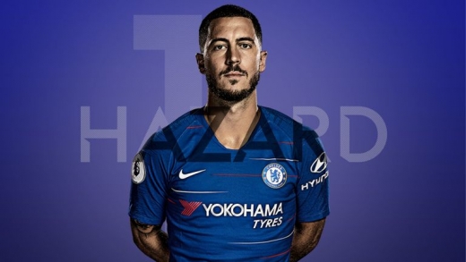영국 매체 '스카이스포츠' 선정 2018-2019 EPL 시즌 랭킹 최종 1위에 오른 첼시의 에당 아자르. /사진=스카이스포츠
