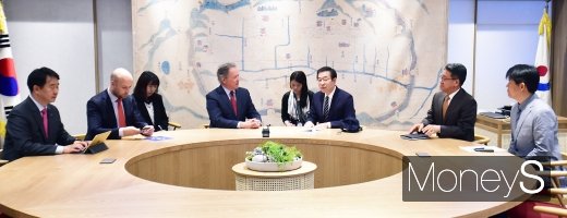 [머니S포토] 서울시-WFP, 대북 식량지원 모색
