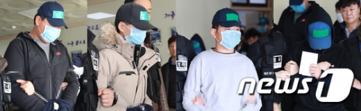 인천 한 아파트 옥상에서 또래 학생을 집단폭행하다가 추락해 숨지게 한 중학생들이 법원으로 향하고 있다. /사진=뉴스1