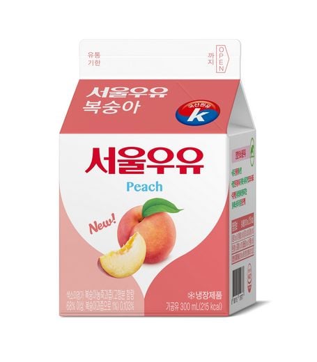 서울우유협동조합, 복숭아의 향긋함과 은은~한 달콤함이 신선한 우유와 만났다!