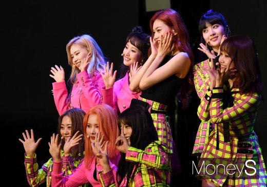 [머니S포토] 위키미키 '7개월만에 컴백'