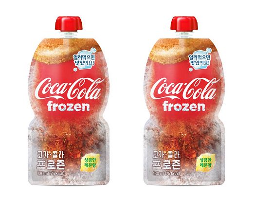 얼리고 녹여 먹는 코카-콜라로 더운 여름 시원한 짜릿함을 즐기세요!