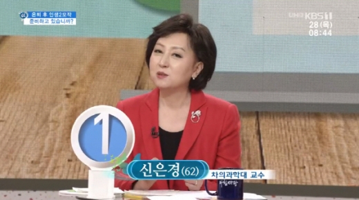 신은경 아나운서. /사진=KBS 1TV 시사교양프로그램 '아침마당' 방송 화면 캡처