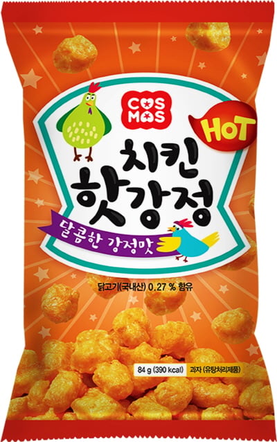 치킨핫강정/사진=코스모스제과