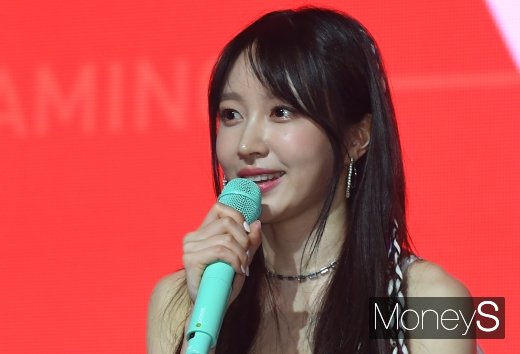 [머니S포토] EXID 하니 '전속계약 만료 질문에 울컥'