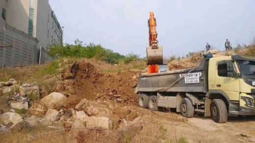 행정대집행 모습. / 사진제공=경기도