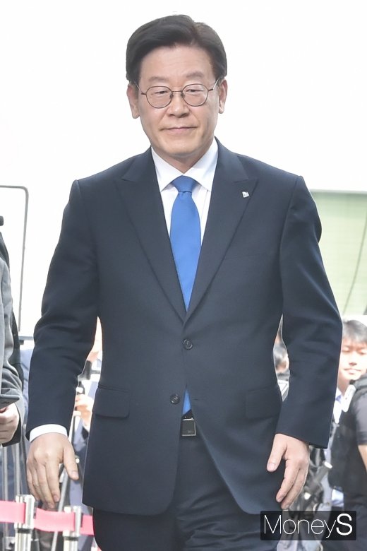 [머니S포토] 1심 선고 앞둔 이재명 경기지사