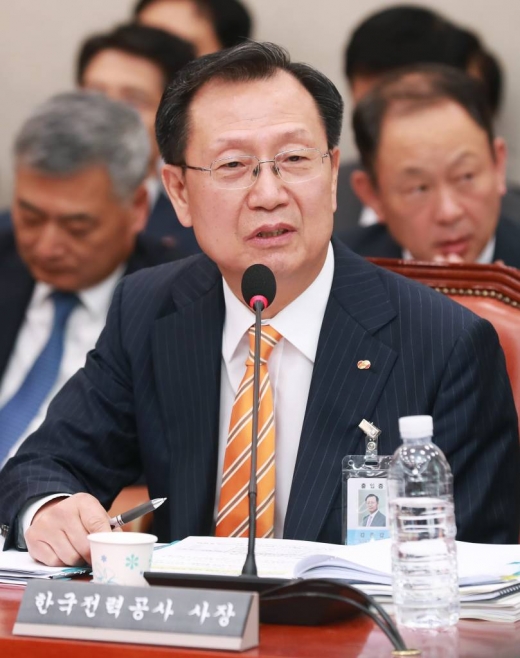 김종갑 한국전력 사장. /사진=머니투데이 이동훈 기자