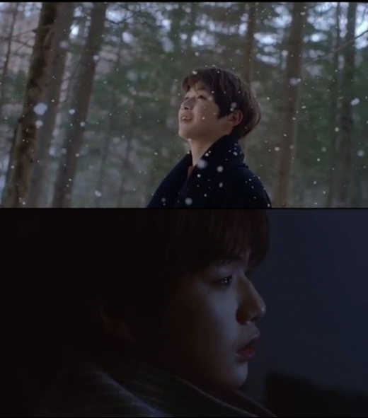 강다니엘은 과거 다비치의 '너 없는 시간들' 뮤직 비디오에 출연했다. /사진=강민경 인스타그램