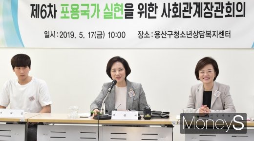 [머니S포토] 현장 사회관계장관회의, 위기 청소년 지원 방안 논의