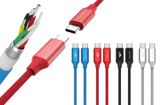 아트뮤, 60W USB PD지원 C타입 고속충전케이블 출시