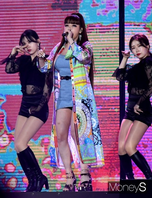 [머니S포토] '2019 드림콘서트' 박봄. 봄의 여신