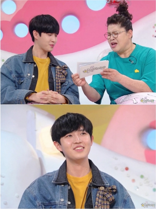 김재환 비밀누설. /사진=안녕하세요 제공
