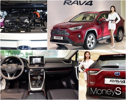 ▲ 뉴제너레이션 RAV4 내-외부 및 하이브리드 엔진룸