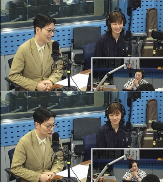 배우 이동휘, 유선(오른쪽). /사진=SBS 라디오 파워FM '최화정의 파워타임' 보는 라디오 방송화면 캡처