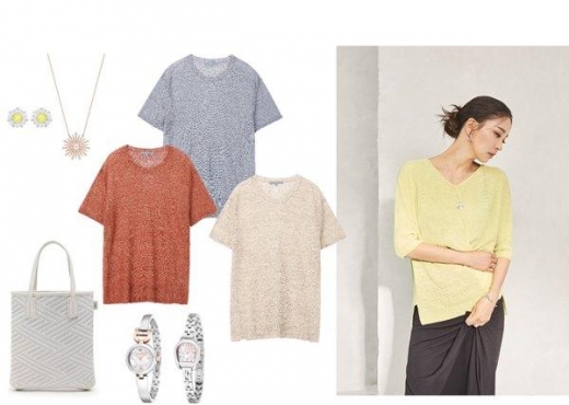 더운 날씨, 시원한 여성 나들이룩 스타일링
