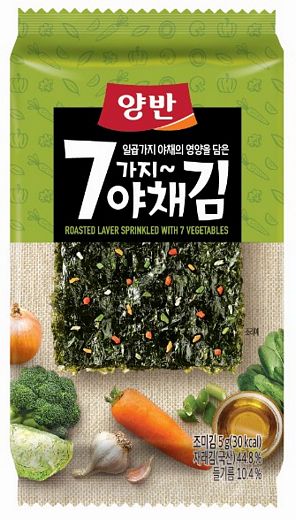동원F&B, 좋은 원초에 야채의 영양을 담은 ‘양반 7가지 야채김’ 출시
