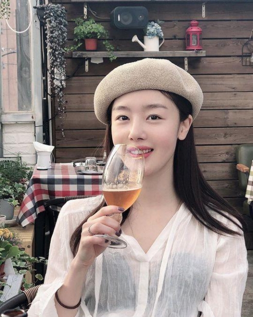 한선화, 상큼한 미모 