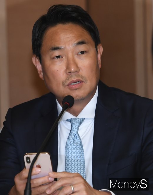 [머니S포토] 인사말 하는 여민수 카카오 공동대표