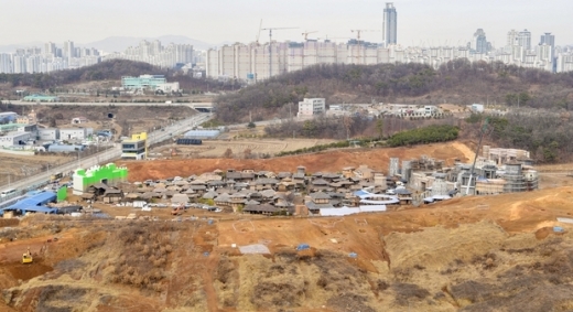 ‘아스달연대기’(tvN) 세트장 전경. / 사진제공=오산시