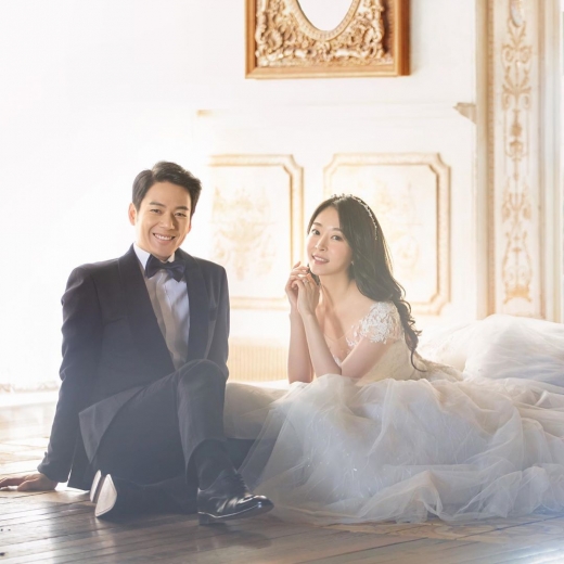 배우 강태성, 정아라. /사진=정아라 인스타그램