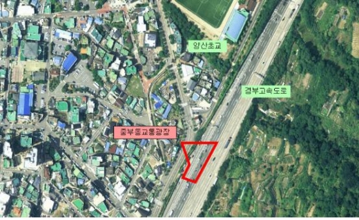 사업계획 위치도./사진제공=양산시