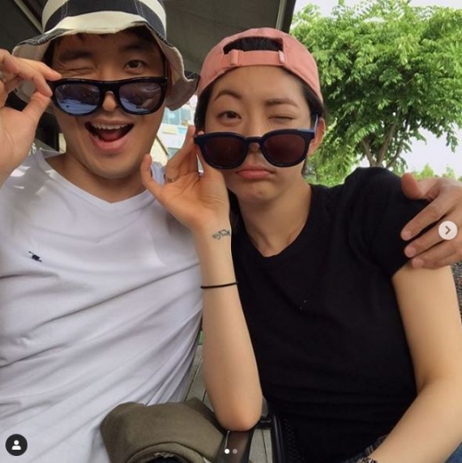 정겨운♥김우림 부부. /사진=정겨운 인스타그램 캡처