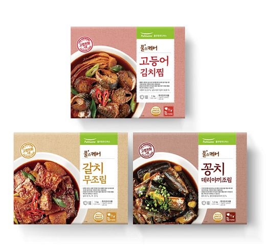 풀무원푸드머스, 뼈까지 부드럽게 조리한 고령친화식품 ‘풀스케어 생선조림 3종’ 출시