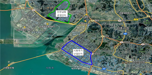 경기도광역환경관리사업소는 오는 29일부터 다음달 5일까지 6일간 인천시와 합동으로 시흥 시화산업단지와 인천 남동산업단지 내 대기오염물질 다량 배출사업장 138개소를 대상으로 ‘특별합동점검’을 실시할 계획이라고 26일 밝혔다. / 자료제공=경기도
