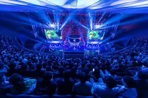 2019 LCK 스프링 결승전 현장. /사진=라이엇게임즈