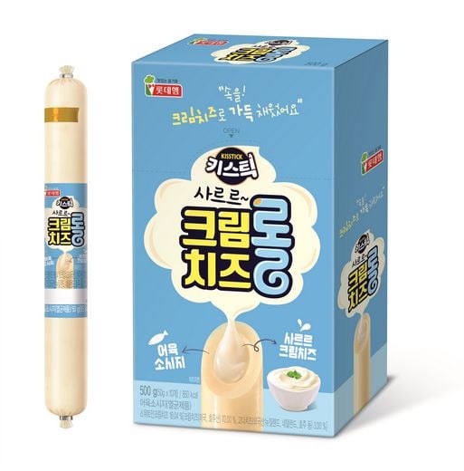 롯데푸드, 한 입에 소시지와 크림치즈를 함께 즐겨요!