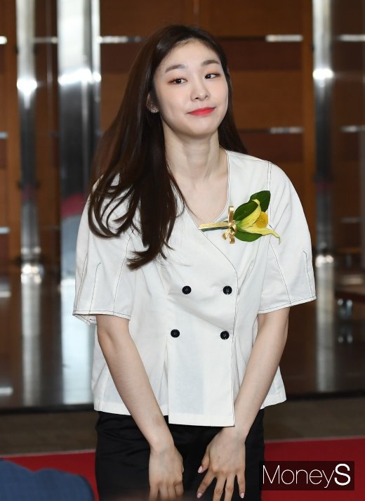 [머니S포토] 김연아 '상큼한 미소'