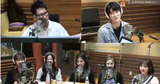 지동국과 그룹 밴디트. /사진=MBC '두시의 데이트 지석진입니다'' 방송화면 캡처