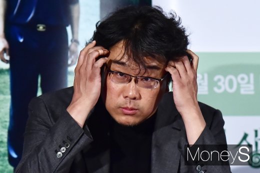 [머니S포토] 기생충 봉준호, 