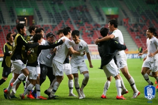 대한민국 남아공. 한국 남아공. /사진=대한축구협회 제공