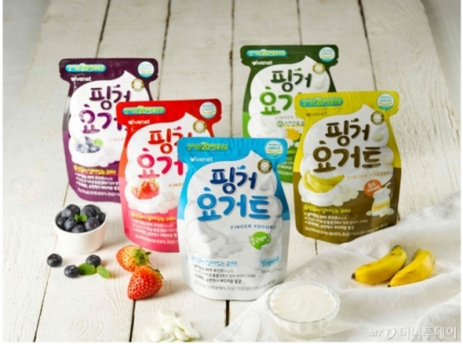 아이배냇 '핑거요거트', 500만개 돌파… 장건강에 도움주는 핑거푸드