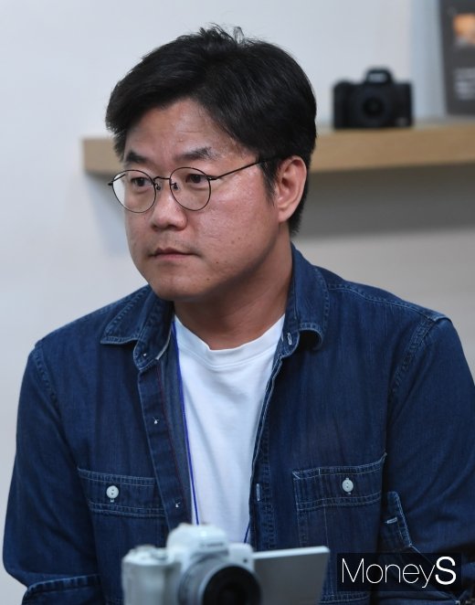 [머니S포토] 나영석 PD '1인 크리에이터 체험' (P&I 2019)