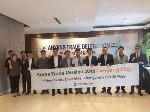 '2019 안양시 인도시장개척단'. / 사진제공=안양시